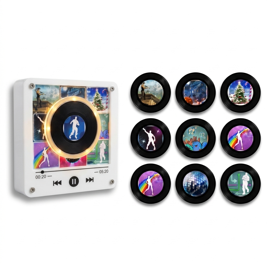 GGVinyl™ OG Drop — Magnetic Mini Vinyl Jukebox (Pre-Order Now)